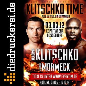 Onlinedruckerei sponsert WM-Fight (c)Klitschko Management Group GmbH