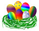 Frohe Ostern und viel Spass beim Eier suchen